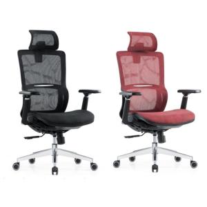 Lumbar Support Full Mesh Luxury Mesh With Headrest Adjustable Fabric Comfort