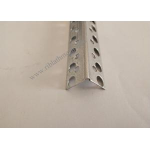 2.5cm Wing Galvanized Perforated Metal Corner Bead 0.30mm Thickness