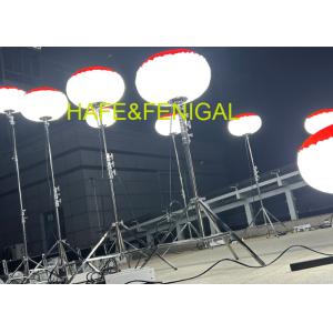 Glare Free 400w Led Safety Balloon Lights Tower System For Construction Sites