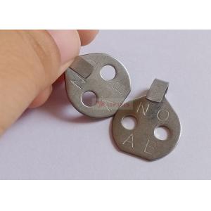 Stainless Steel 7/8" Diameter Lacing Hook Washers With Two Holes
