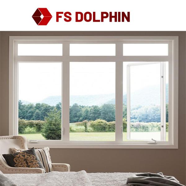 Quality Double Glazed Aluminium Frame Casement Window Insect Control EPDM Sealing wholesale