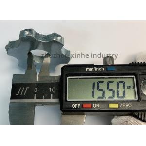 Standard 6 Tips Carbide Tipped Milling Cutters For Grinders , Line Removers