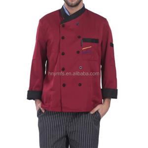 Breathable Hotel Chef Uniform Tops Unisex Customized Sizes