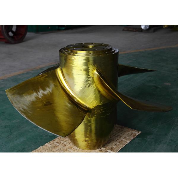 0.96 M Runner Diameter Inlet Guide Vane Turbine Replacement Parts for Water Flow