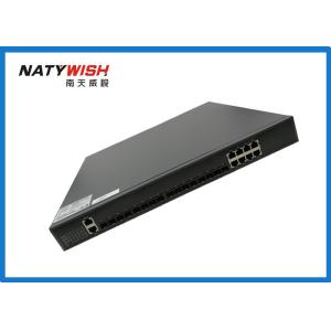 High Speed Lightweight 10G GPON OLT , 8 Port GPON OLT 440mm×44mm×380mm