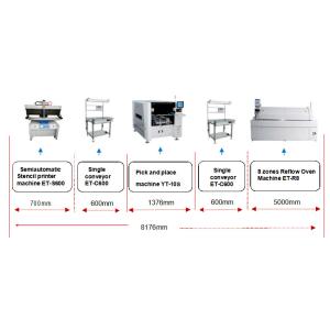 500mm MAX SMT PCB Making Machine flight vision recognition camera SMT Mounter