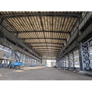 Commercial designed heavy load support iron structural prefab warehouse plants