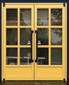 China Prehung Upvc Double Glazed Doors 64x80 Exterior French Doors on sale