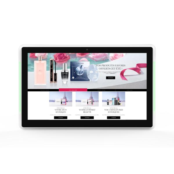 Quality 15.6 Inch LCD Android POE Tablet 1920x1080 With Colorful LED Light Bars wholesale