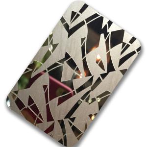 Custom Etched Stainless Steel Sheet 3mm Thickness 1219mm Width