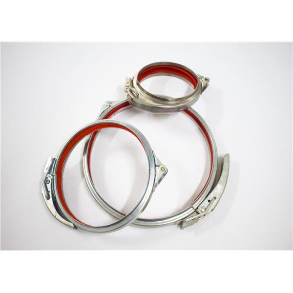 Quality Galvanized Quick Release Duct Hose Clamps With Gasket wholesale