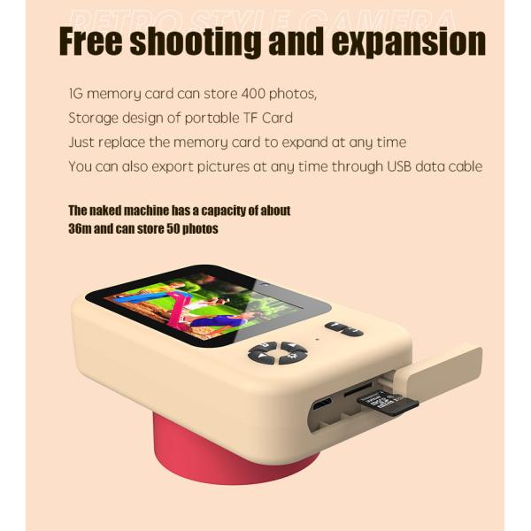 4K 32GB Durable Children Video Camera , Screen 2.4 Inches Toy Video Recorder