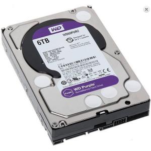 3.5" WD64PURZ 6TB WD Purple Surveillance Internal Hard Drive HDD