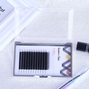 Hand Made Individual Eyelash Extensions 0.05mm Y Shape Synthetic Hair Material