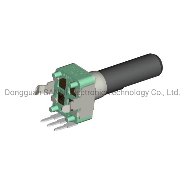 Resistance Tolerance ±20 Percent Rotary Potentiometer with Plastic Shaft