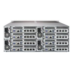 Cheap RJ45 SAS Supermicro Storage Server SYS-F619P2-RC0 With 6 2.5&quot; Bays Per Node for sale