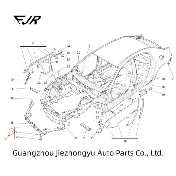 Front Cross Member For Ghibli M157 Auto Parts Within Oe No. 673008133