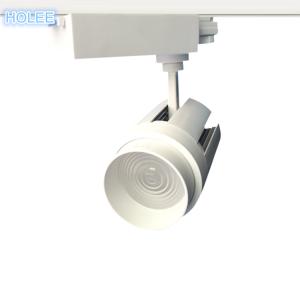 4000k LED track light 30W focus track spot CRI 85 free adjust lens with 5 years