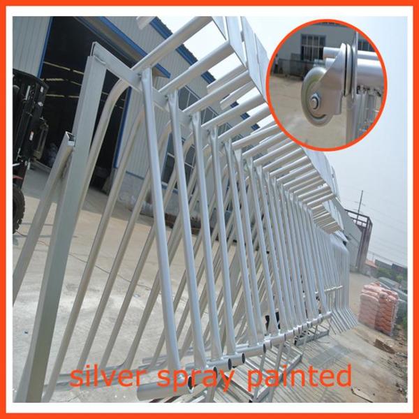 3.2 Mm Wire Australia Temporary Privacy Fence , Safety Metal Fencing Panels