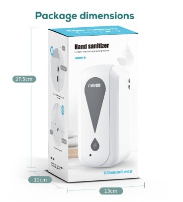 Quality 12.5cm Touchless Rechargeable Infrared Soap Dispenser wholesale