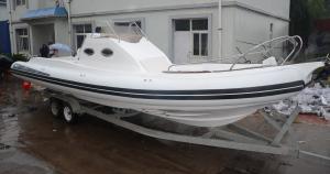 China Long 9.6m Semi - Rigid Inflatable Yacht Tenders Motorized Inflatable Boats RIB960 on sale