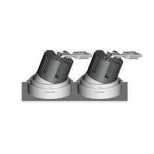 2*10W High Efficiency Double Head 190 Degree AdjustableLed Spotlight