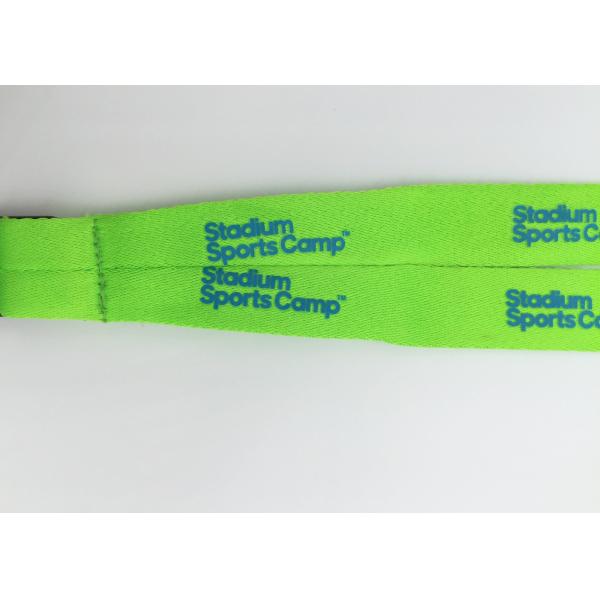Quality Personalized logo plain color id badge holder lanyard polyester custom printing wholesale