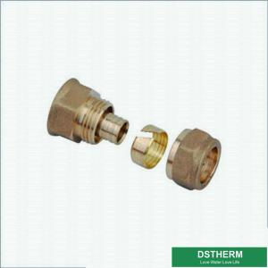 Hpb58-3 Threaded Coupling Pex Brass Fittings PN20 1/2'