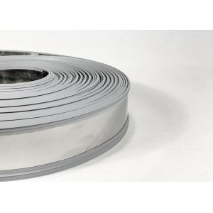 SS Metal Rubber Coated Channel Letter Trim Cap , Arcylic Letter Trim Cap