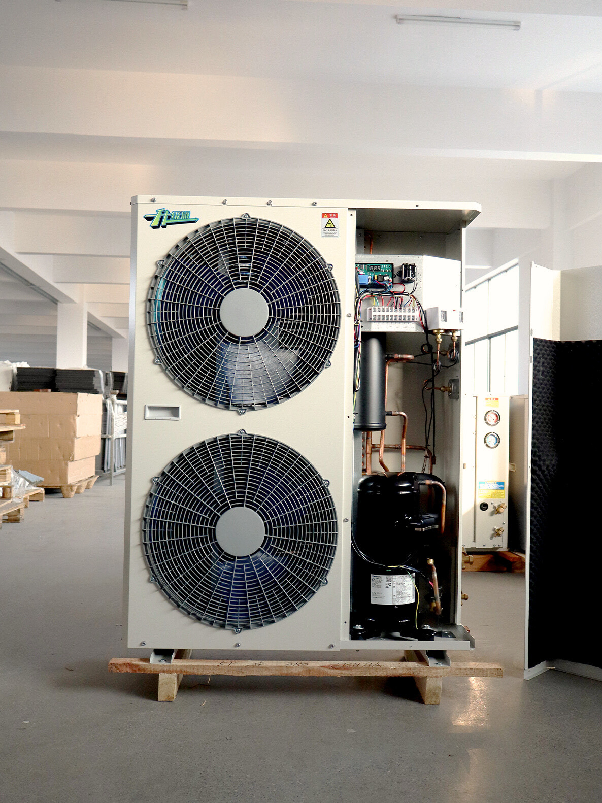 Fully Enclosed Integrated Cold Storage Compressor, Refrigeration Machine, Condensing Unit, Industrial Fan, Evaporator