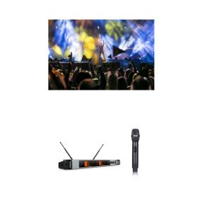 China Pilot Tone Squelch Wireless UHF Microphone For Eliminating RF Interference on sale