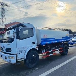 Dongfeng FuRuiKa Used Water Tanker 120 - 150HP With Diesel Engine