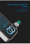 Linux Fingerprint Time Attendance 2.0 Inch Screen With Keyboard