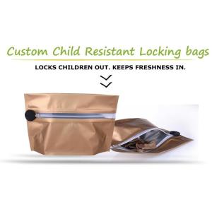 smell proof zipper plastic cookie mylar childproof jokes up customized zipper