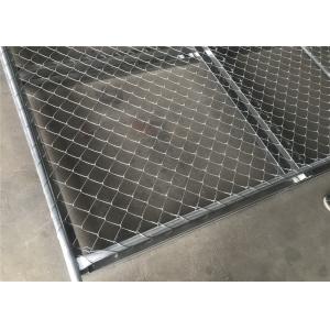 Temporary Chain Link Fence Panels 6'Height X 14' Width 35mm wall thickness 1.5mm