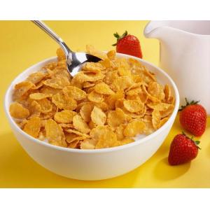 Gluten Free Bulk Breakfast Cereal Corn Flakes Processing Machine English Version