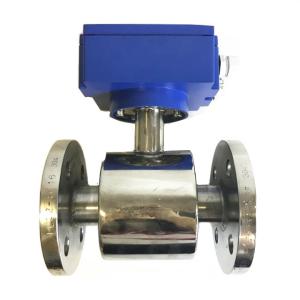 Magnetic water flow meter sea water flow sensor