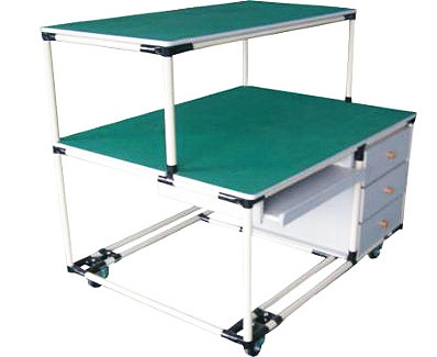 Quality Hot selling production line workbench aluminum profile assembly line custom size wholesale