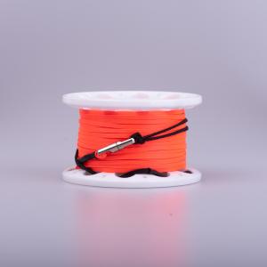 15/30m Rotatable Gravity Column Plastic Diving Finger Spool Reel with stainless