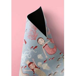 Custom Printing Natural Rubber Yoga Mat Durable Gym Exercise Mat