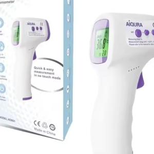 Cheap IP20 Rated Accurate Baby Forehead Thermometer For Accurate Fever Measurement for sale