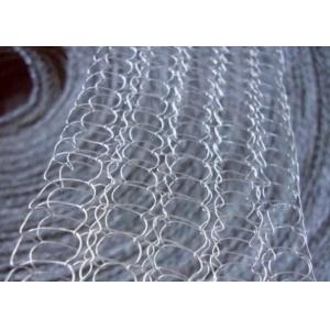 201 Stainless Steel Knitted Wire Mesh Fabricated As Flat Pads And Cylindrical