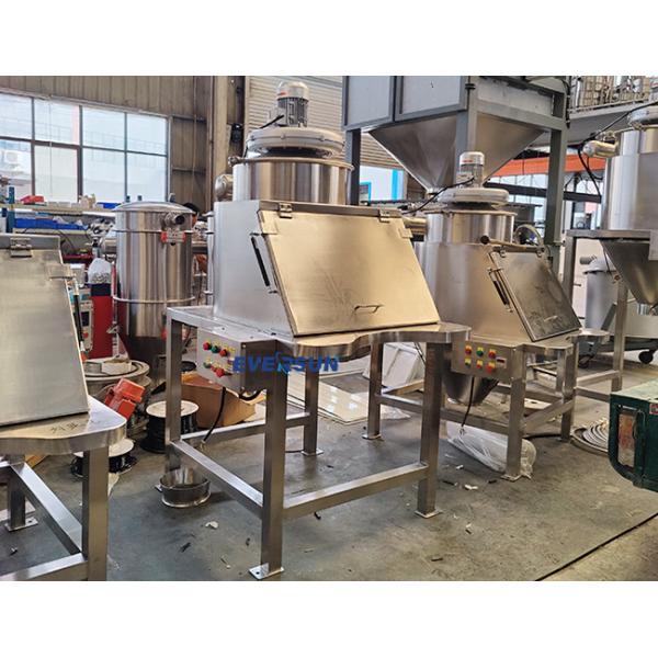 Dust Free Ton Bag / Small Bag Discharge Station For Powder Conveying