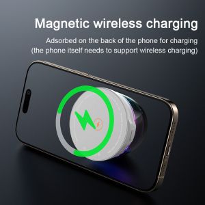 5V/2.1A Input Fast Charge Wireless Charging Pad With Led Lamp / Speaker