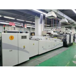 9000sph UV Varnish Spared Spot Coating Machine With Anilox Roller