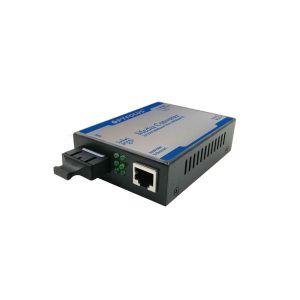 Unmanaged Fiber Optic To Rj45 Media Converter With 1000M SC Dual Fiber
