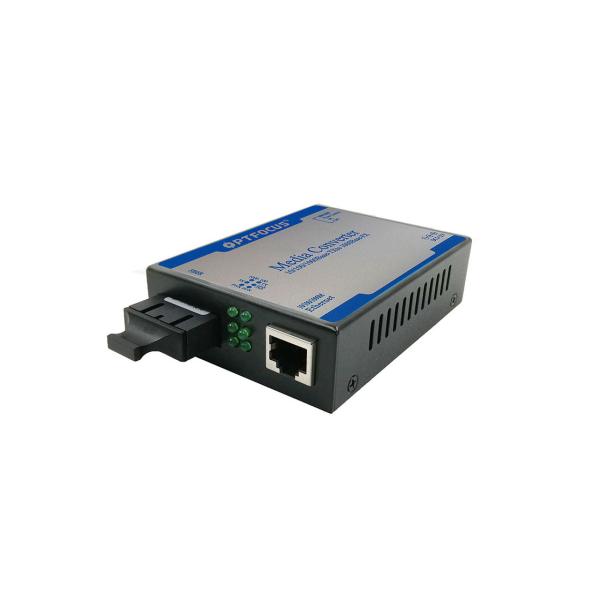 Quality Unmanaged Fiber Optic To Rj45 Media Converter With 1000M SC Dual Fiber wholesale