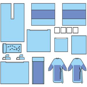 OEM Orthopedic Drape Pack Bi Viscose Disposable Drape Sheets