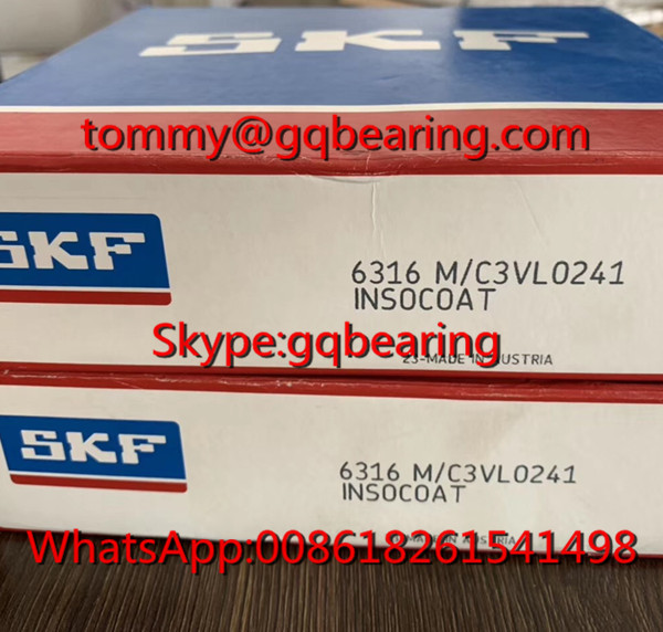 Quality Austria Origin SKF 6316M/C3VL0241 INSOCOAT Deep Groove Ball Bearing wholesale