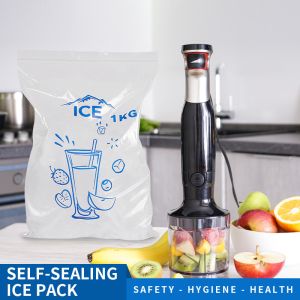 China Easy to Reusable Recyclable Ice Cube Bags for Eco Friendly Ice Cubes on sale